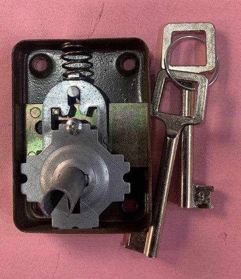 抽屉锁;法式抽屉锁;两叶片锁;衣柜锁;出口非洲抽屉锁;239抽屉锁详情图1