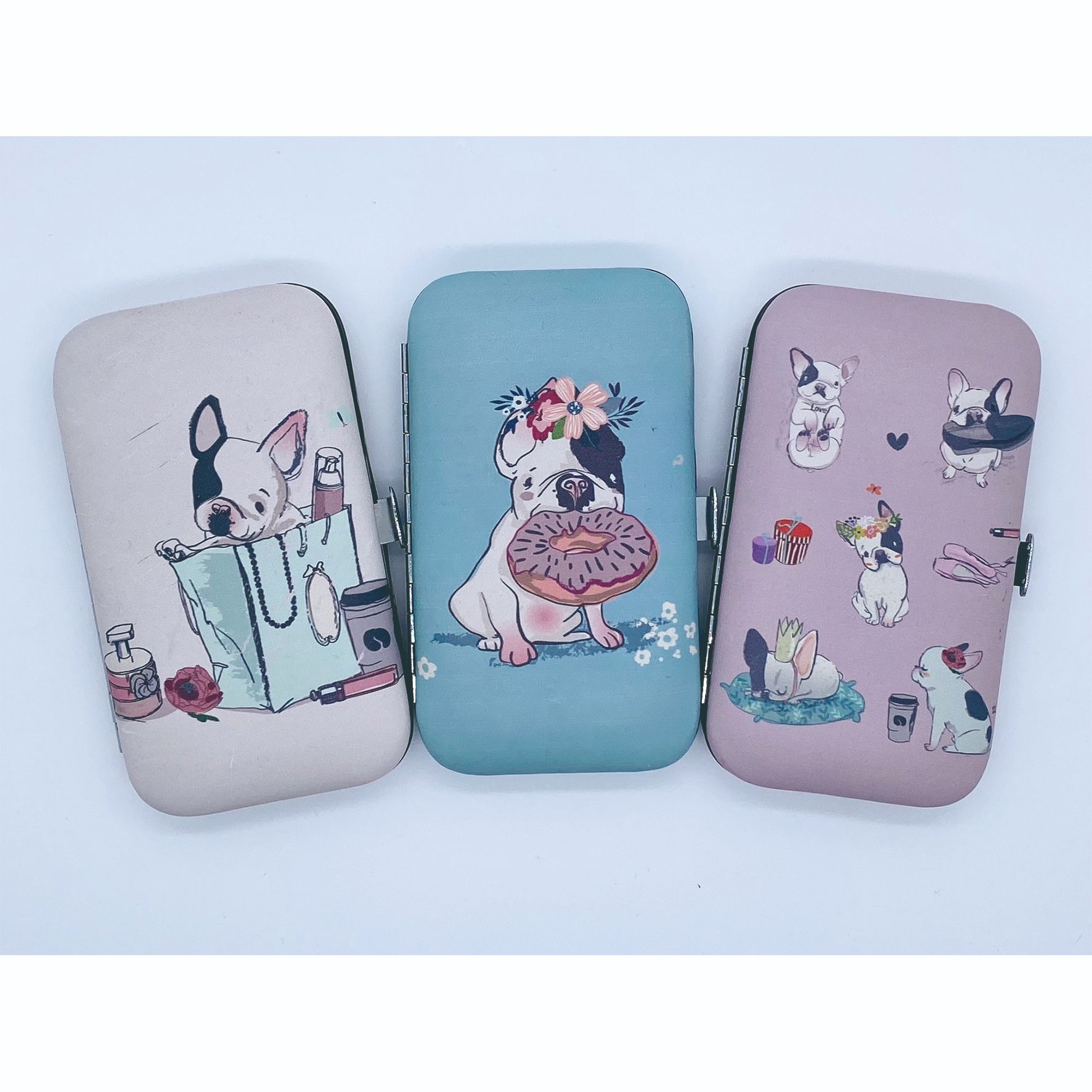 印图 指甲剪套装 美容工具 6件套 小方 法斗