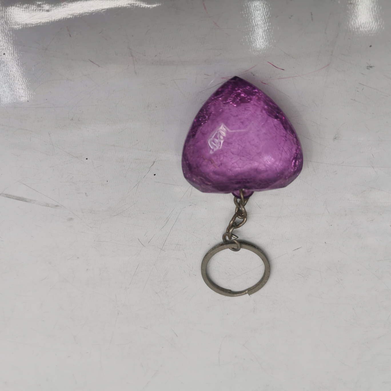 Keychain acrylic crystal