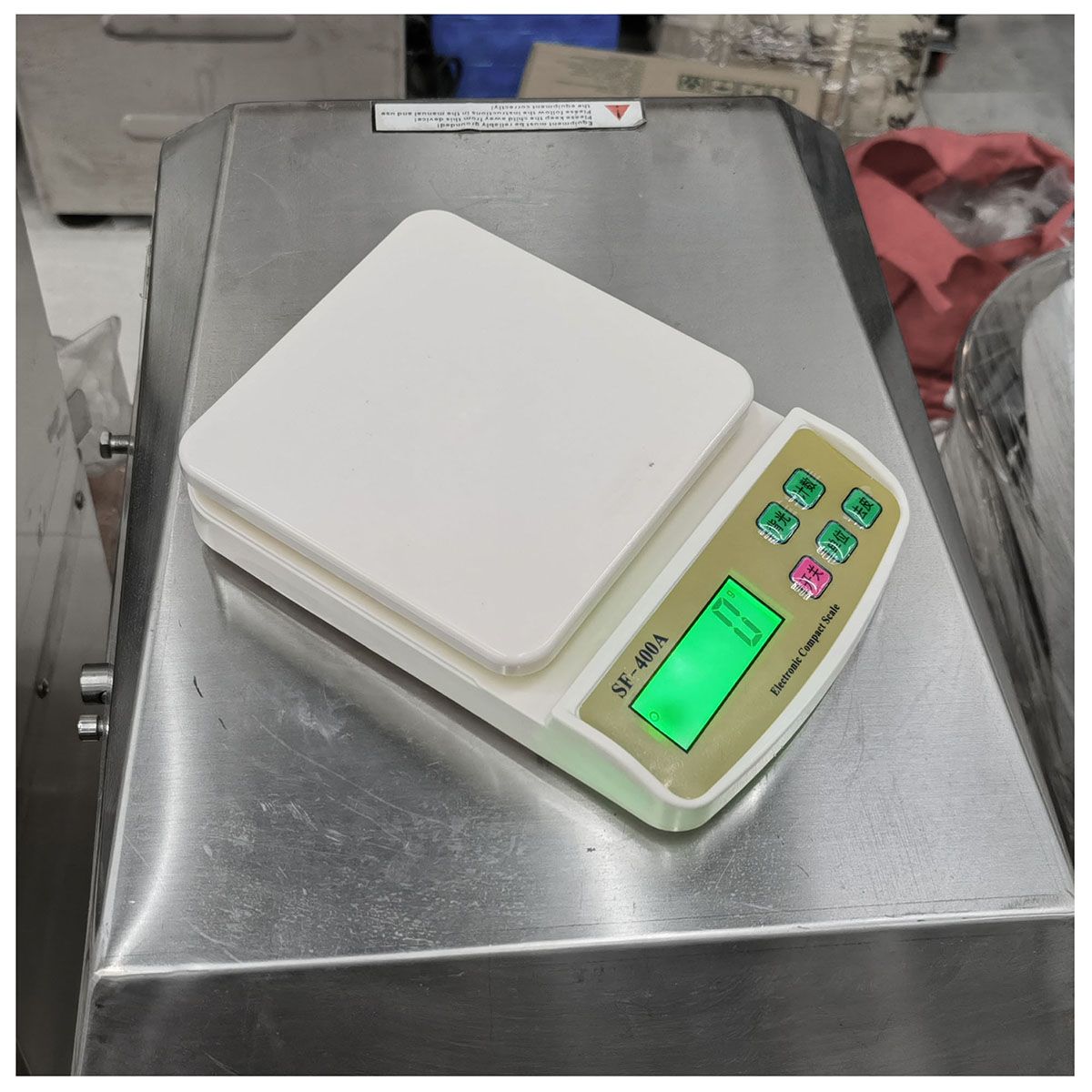 SF-400A小厨房称 高精确度烘焙称 10kg精准厨房秤英文按键外贸品详情图2