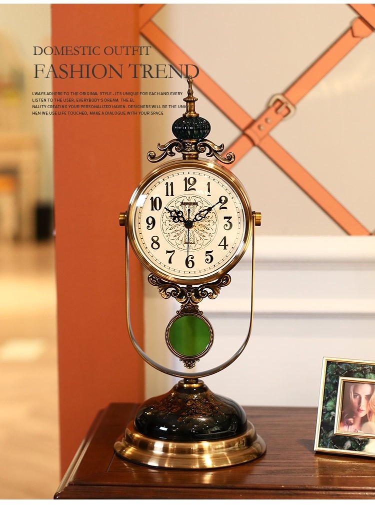Deer and Clock Design Fusion