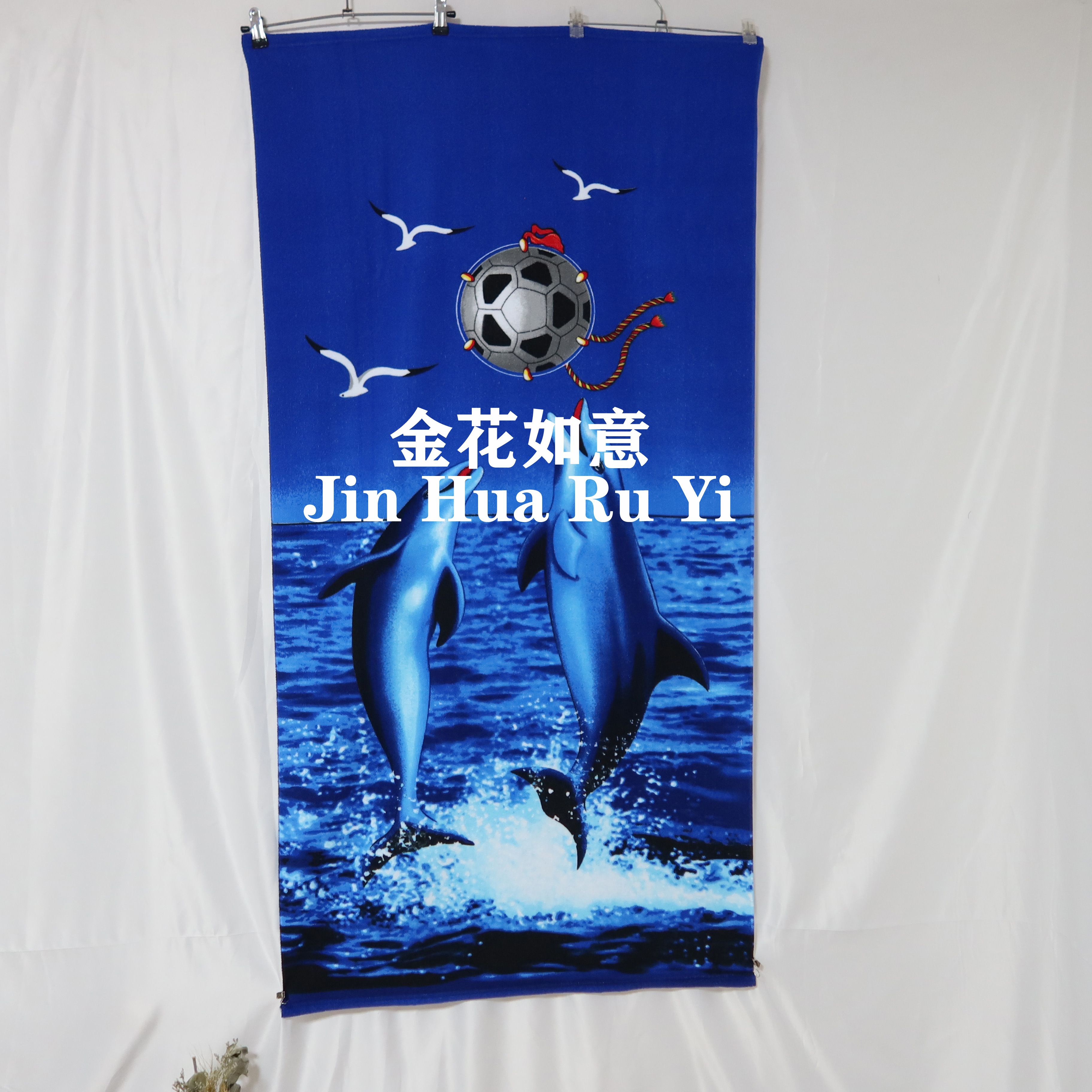 Factory direct supply of double-sided fleece bath towels, beach towels, beach swimming towels, cross-border export, quick-drying