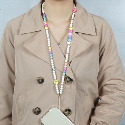 2021 europa y Estados Unidos nuevo acrílico anti-pérdida de cadena de teléfono celular personalidad viril cuello cuello cordón de teléfono celular Item Picture