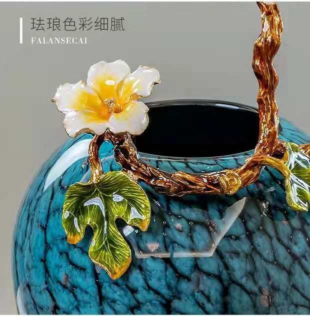 信意工艺 摆件花瓶    高端花瓶 工艺礼品 装饰花瓶详情图2