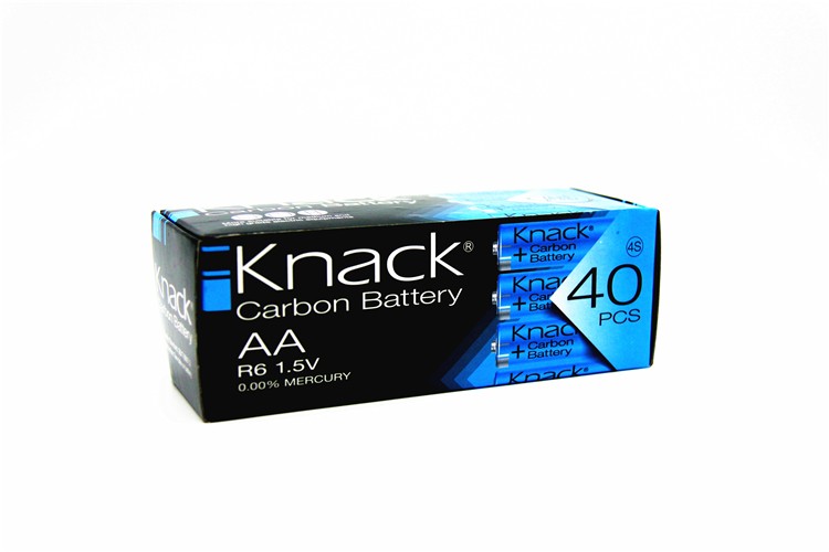 Knack碳性电池 简装干电池5号五号 1.5V 遥控器玩具详情图5