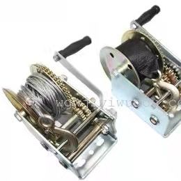 Winch/wire type/webbing type/hand-cranked winch/wire winch/webbing winch/Manual winch 1000LB details Picture