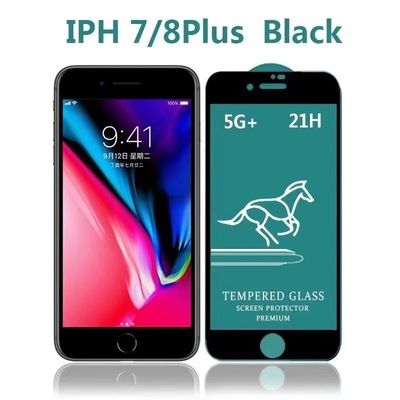 适用iPhone12pro二强全屏钢化膜678 11/XR高清苹果手机贴膜千里马细节图