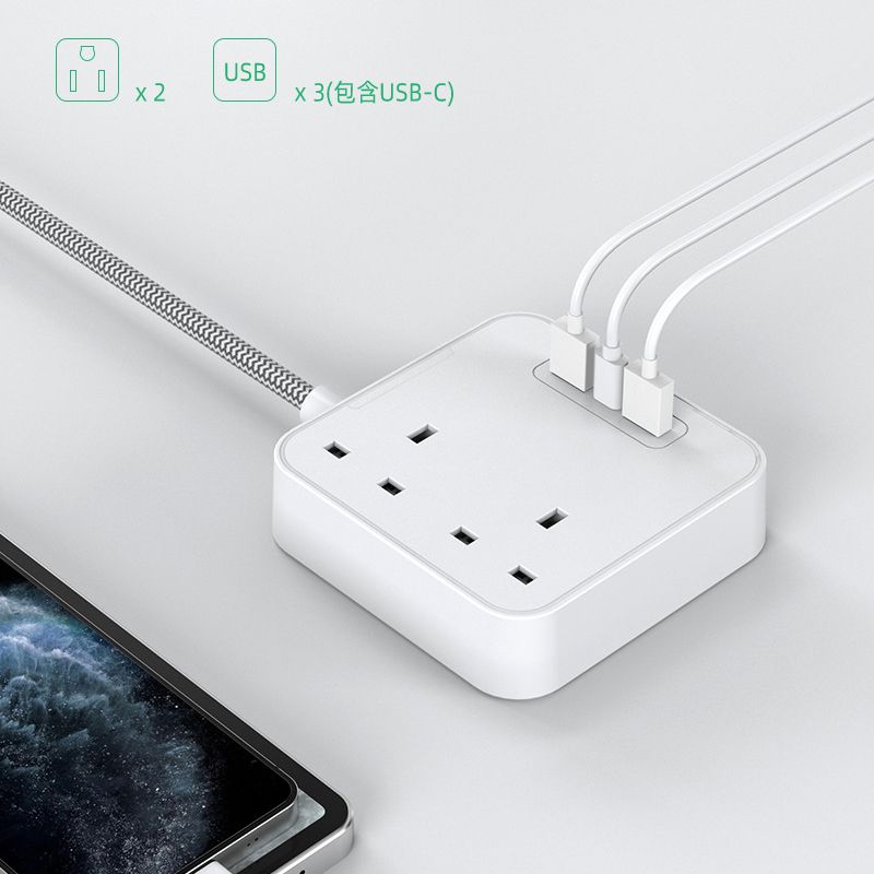 Switching power socket, PD fast charging, QO power strip, power board, household power strip