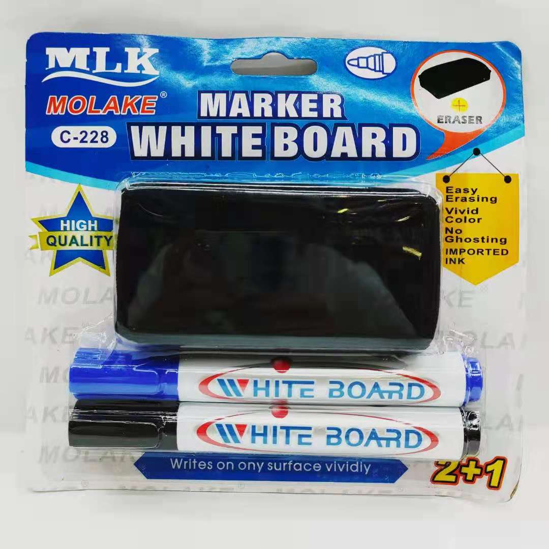 MOLAKE228WHITE BOARD MARKER Set, erasable marker pen Specification image