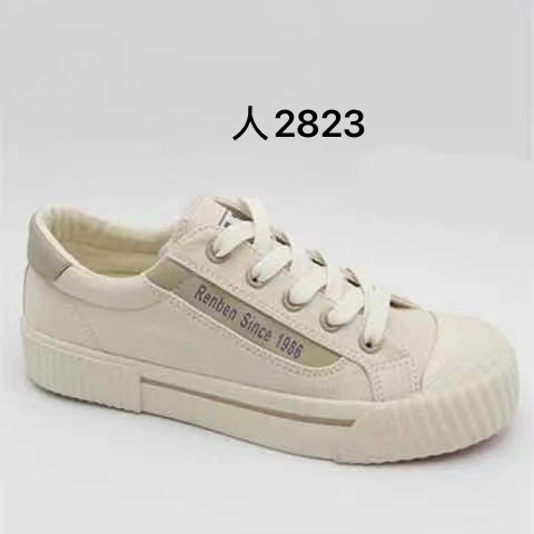 The 2021 autumn new model of Renben 2823 women's canvas casual shoes details Picture