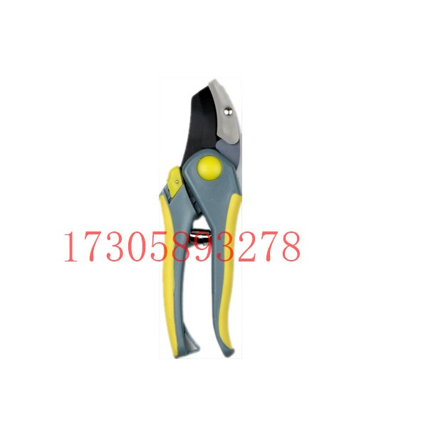 YYJ31A red handle quenched 7.5-inch garden pruner for flower branches detail image 16