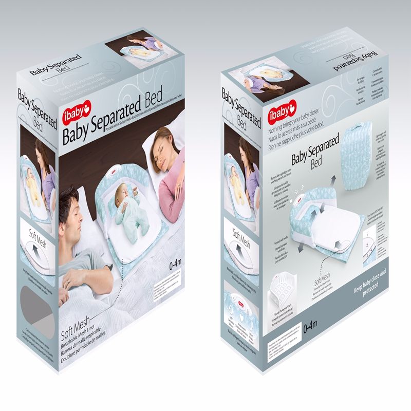 Baby light and music isolation bed thumbnail