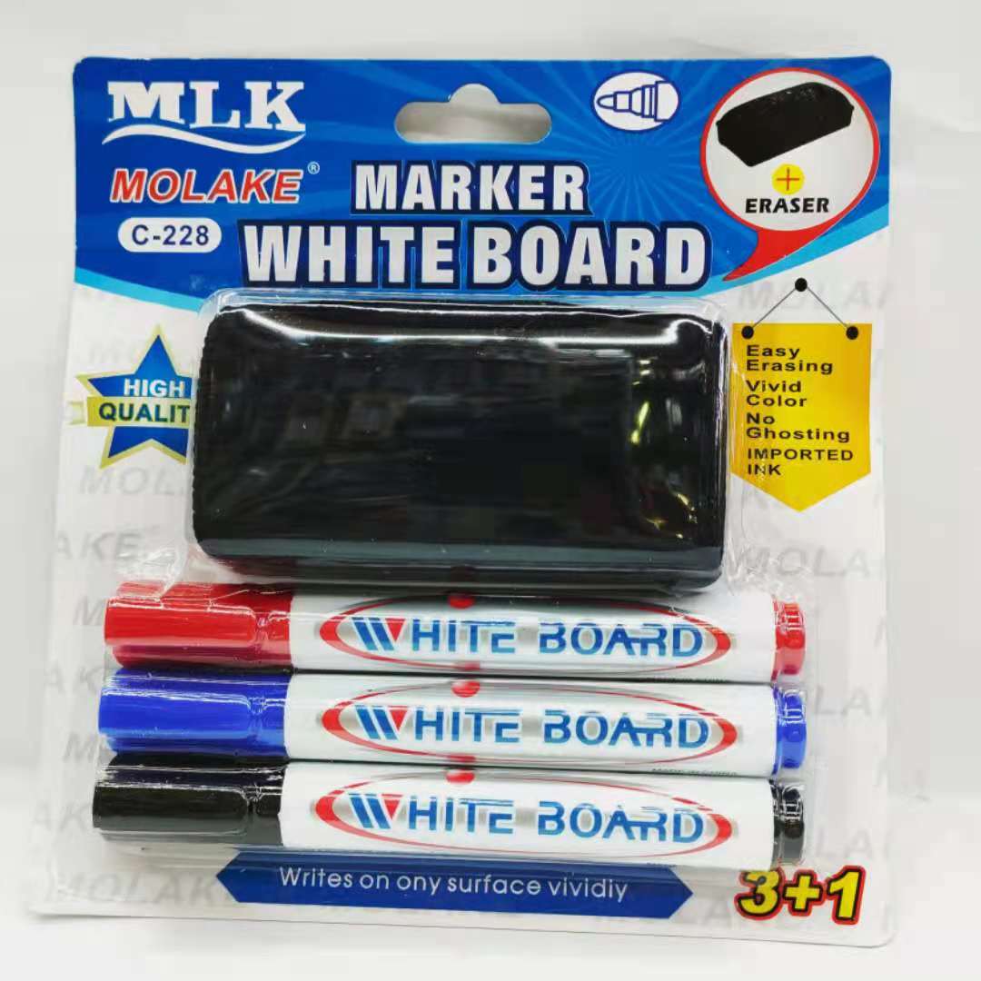MOLAKE228WHITE BOARD MARKER Set, erasable marker pen details Picture