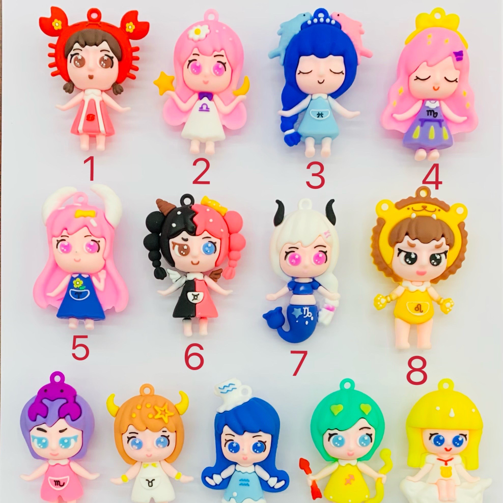 Stereo series of keychains 18