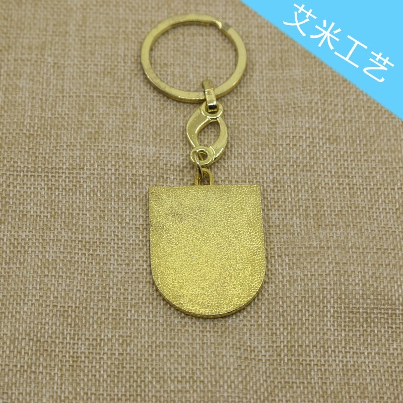 Yiwu Yixuan Factory directly sells zinc alloy keychains, metal keychains and Portuguese keychains detail image 4
