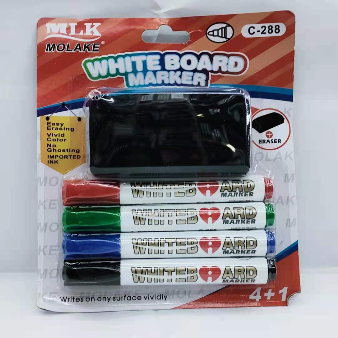 MOLAKE288WHITE BOARD MARKER set, erasable marker pen