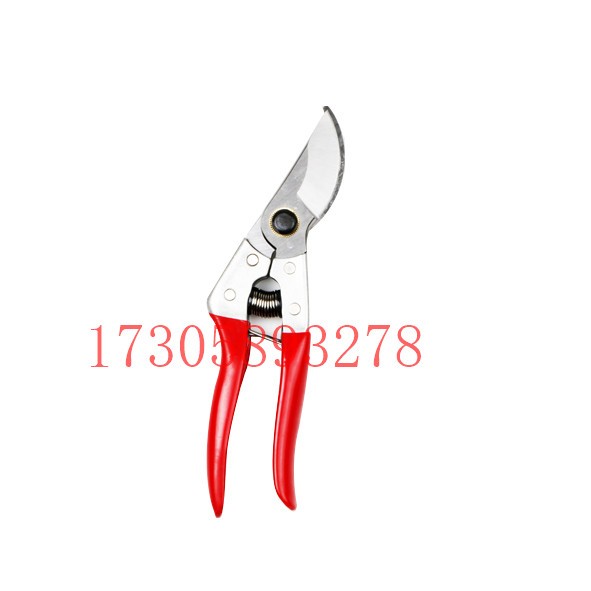 YYJ31A red handle quenched 7.5-inch garden pruner for flower branches detail image 13