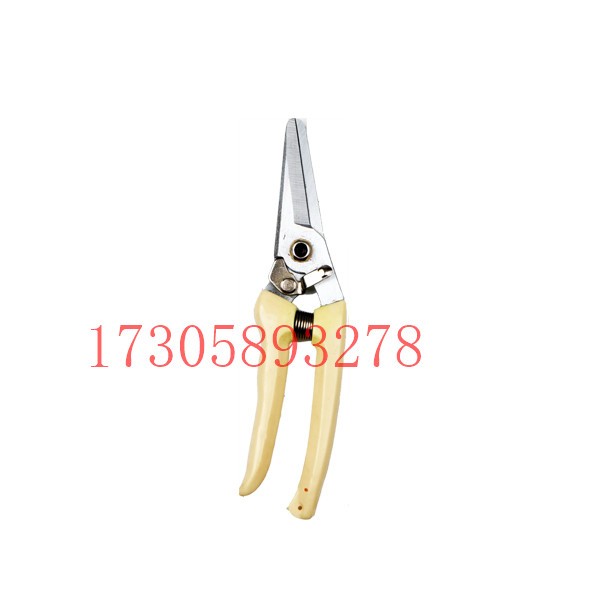 YYJ31A red handle quenched 7.5-inch garden pruner for flower branches detail image 18