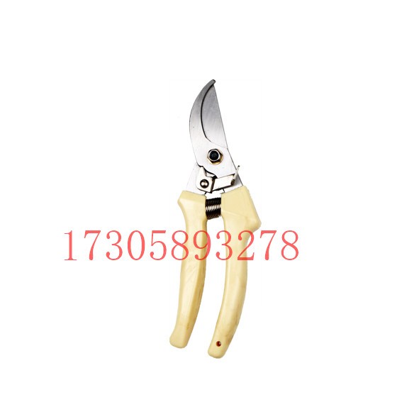YYJ31A red handle quenched 7.5-inch garden pruner for flower branches detail image 20