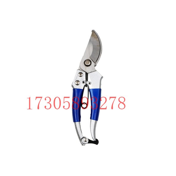 YYJ36A Yellow and Gray two-color handle 9-inch garden pruner for flower branches detail image 3