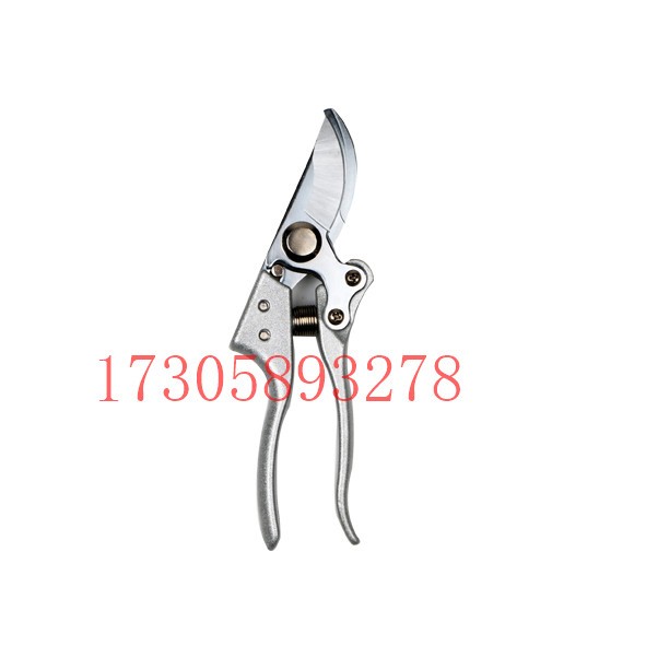 YYJ31A red handle quenched 7.5-inch garden pruner for flower branches detail image 5