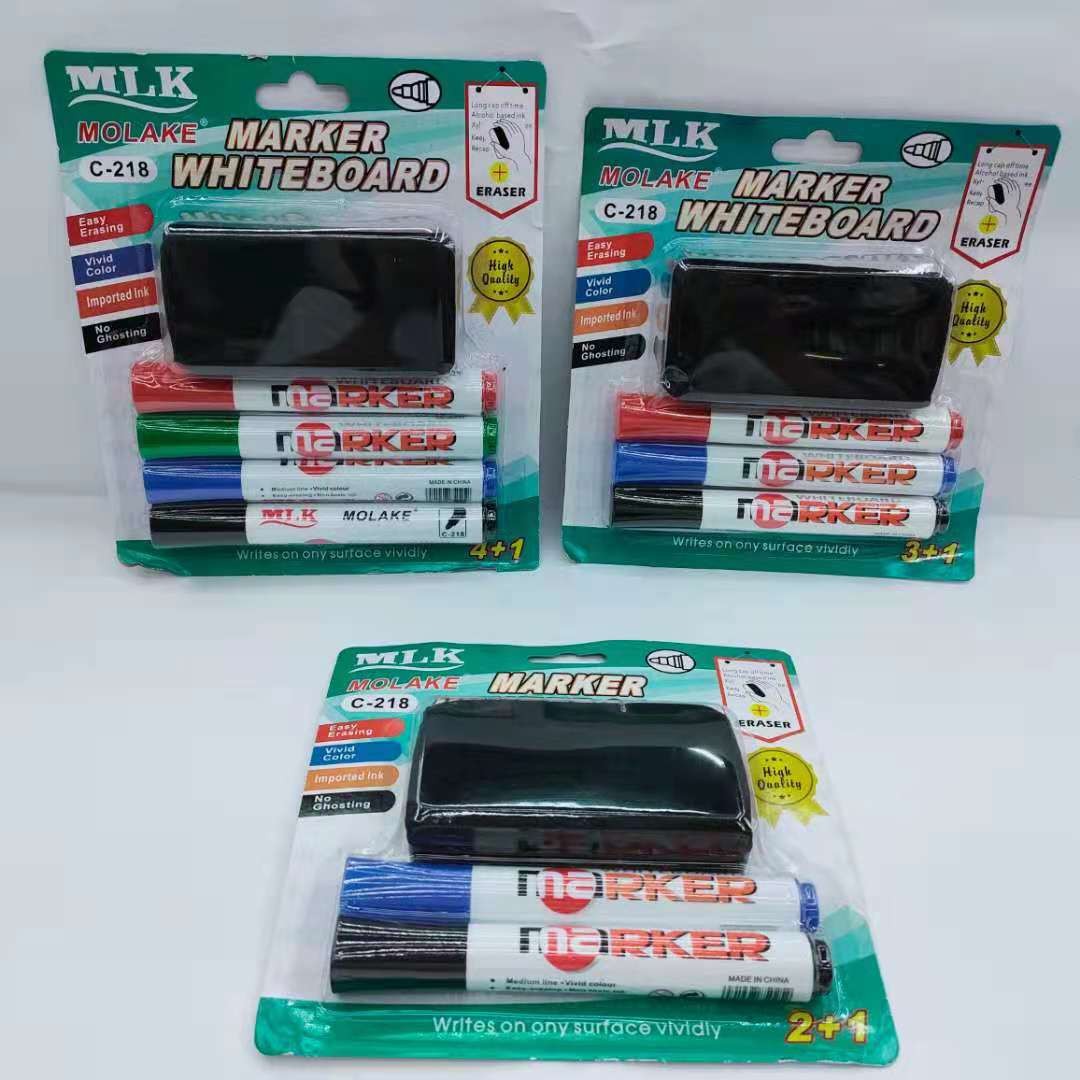 MOLAKE218WHITE BOARD MARKER is a set of erasable marker pens for students and teachers pic 2