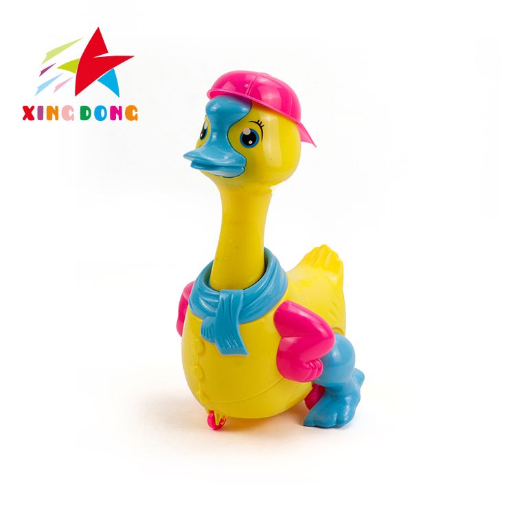 Juguete de los niños tire el juguete del cable con el pato de la personalidad de la luz