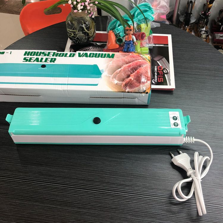 Small household vacuum sealing machine, mini automatic food plastic sealing machine, vacuum packaging machine, dual pumps with high suction force details Picture