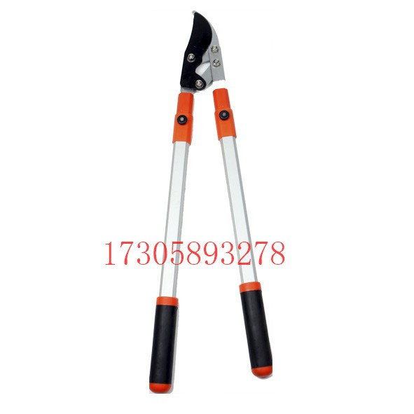 YLJ04 red handle, black head with holes garden scissors, garden hardware tools detail image 19