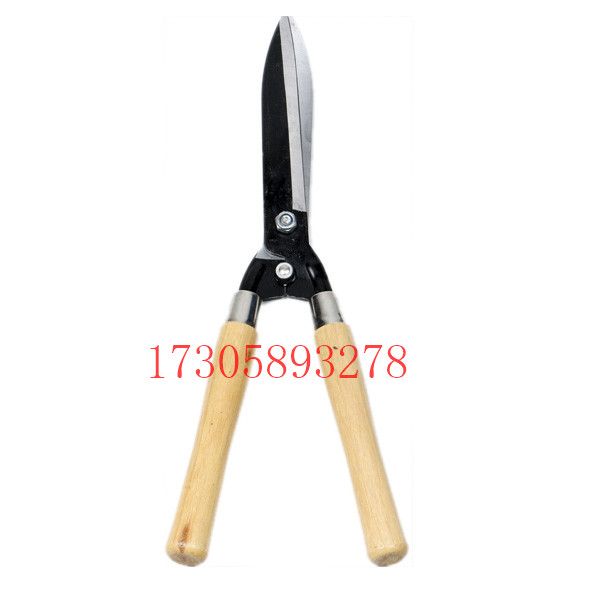 YLJ01A wooden-handled garden shears with black heads, high-quality garden hardware tools