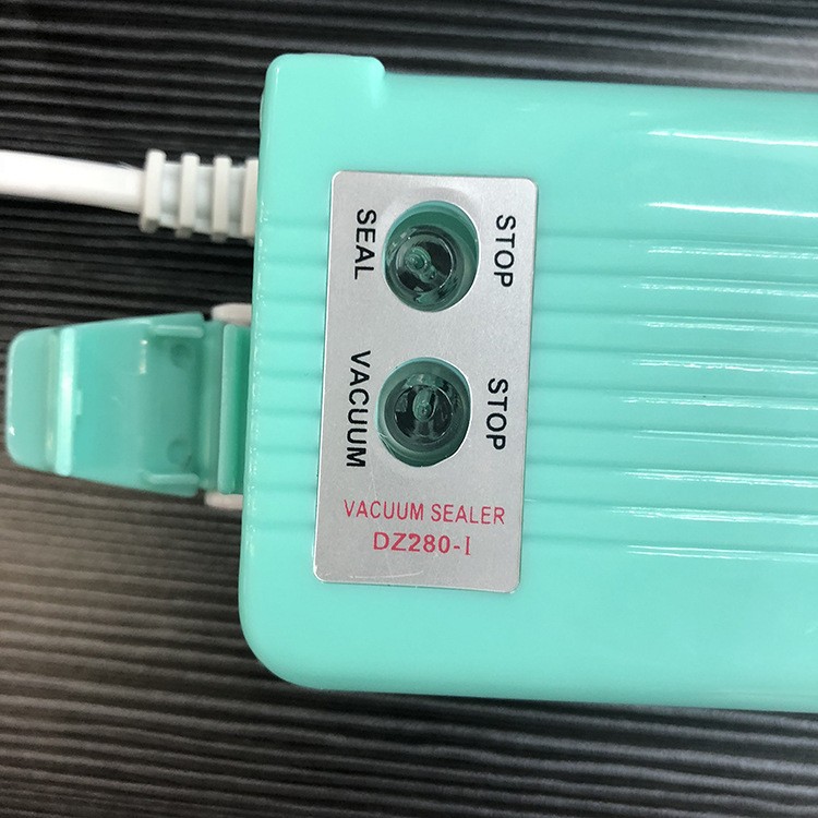 Small household vacuum sealing machine, mini automatic food plastic sealing machine, vacuum packaging machine, dual pumps with high suction force detail image 7