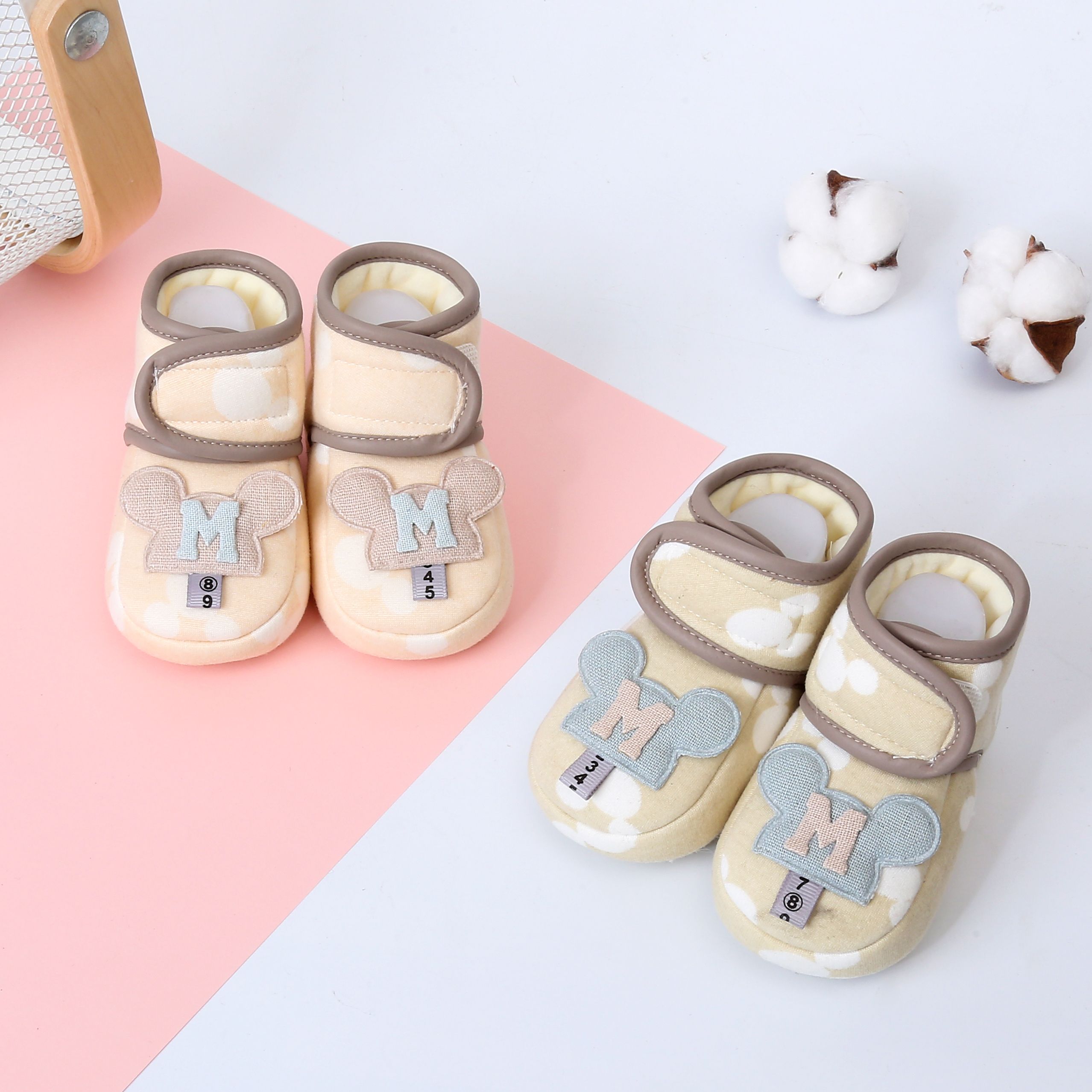 2021春季秋季冬季新款婴儿鞋宝宝鞋不掉鞋学步鞋防滑棉麻图