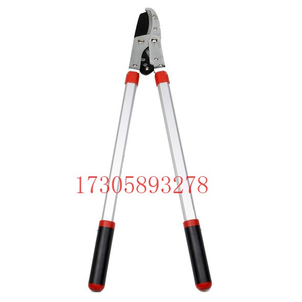 YLJ04 red handle, black head with holes garden scissors, garden hardware tools detail image 5