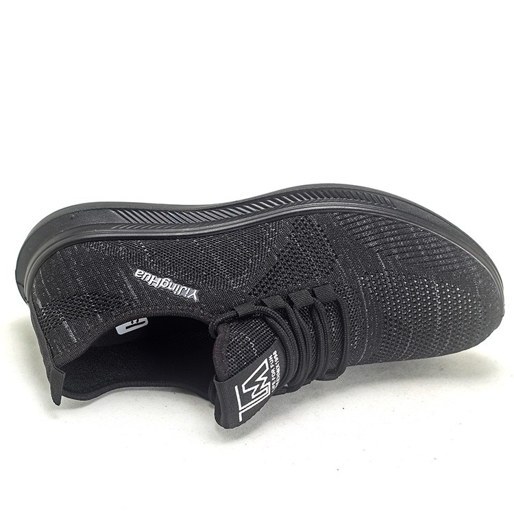 男士飞织聚氨酯休闲鞋户外韩版运动单鞋透气低帮春秋运动鞋跑步鞋批发直销详情图6