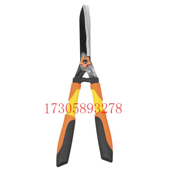 YLJ04 red handle, black head with holes garden scissors, garden hardware tools detail image 14
