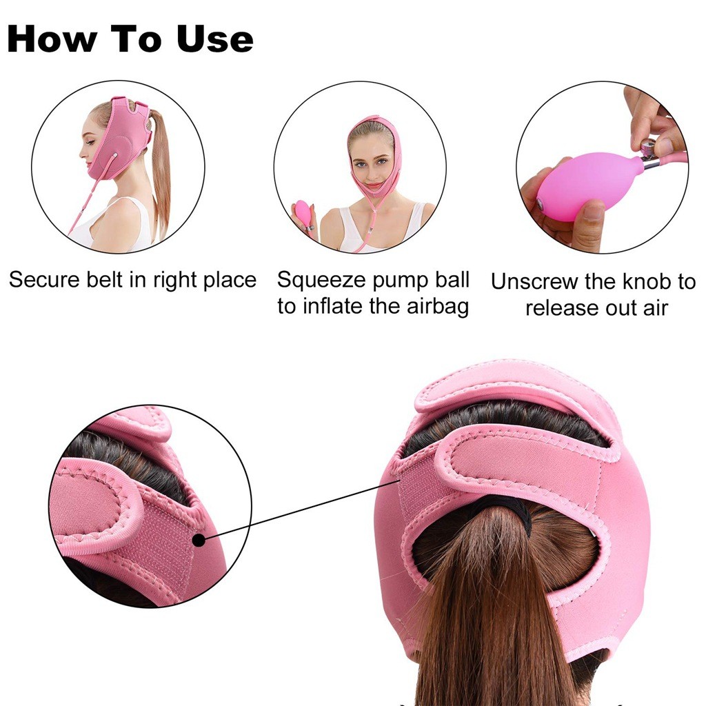 充气瘦脸带详情图1