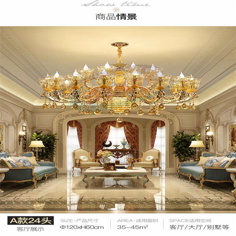 New Black Atmospheric Home Nordic Lamps Living Room Ceiling Lamp Sleeping Application Scenario