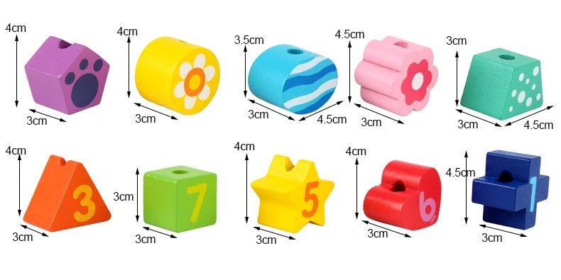 The wooden multi-functional intelligence box is highly entertaining and colorful. It can exercise babies' hand-eye coordination, visual ability, logical thinking ability, early education enlightenment training, and parent-child games detail image 18