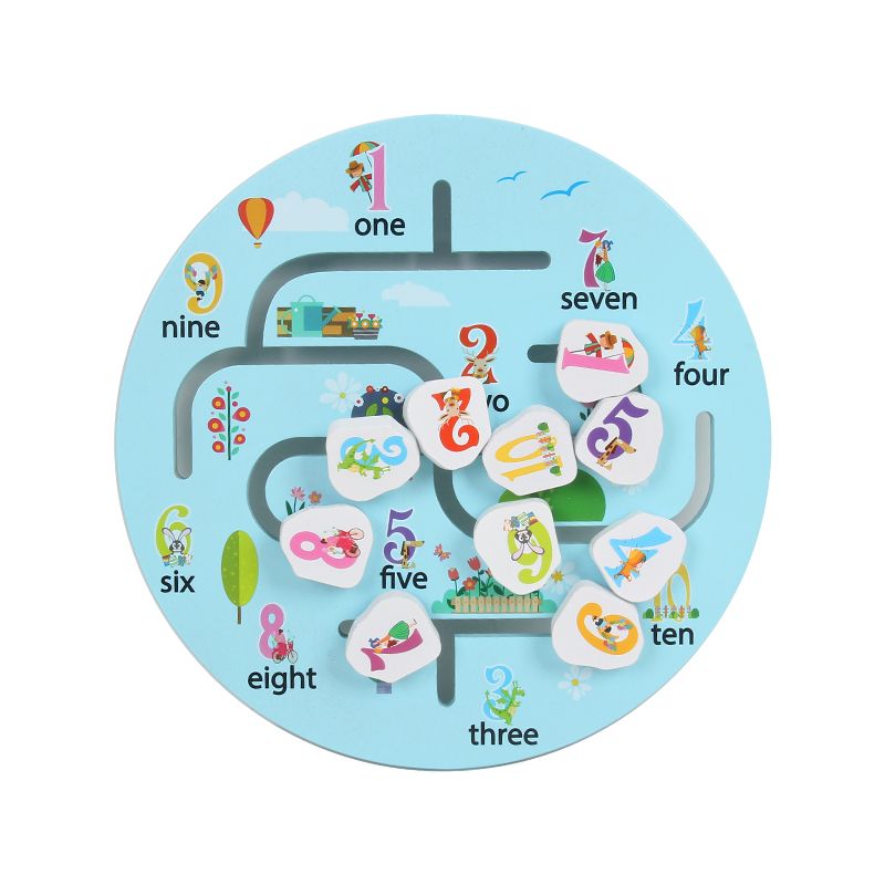 The wooden maze positioning game is highly entertaining and colorful, which can exercise babies' hand-eye coordination, visual ability, logical thinking ability, and early education enlightenment training. It is a parent-child game Application Scenario