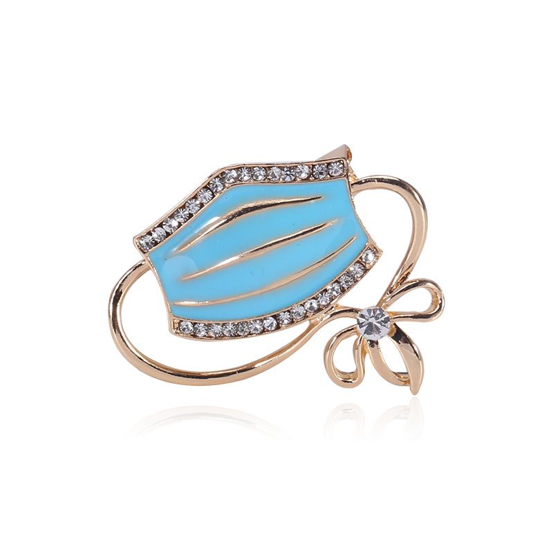 Face mask brooches are sold by manufacturers directly