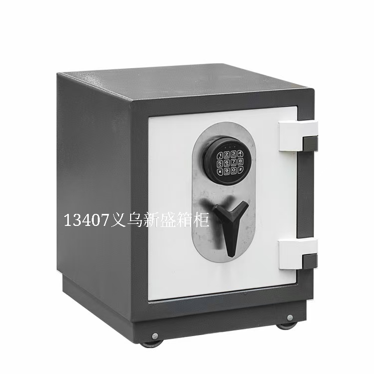 13407 Yiwu Xinsheng Box Cabinet Export Safe, Fingerprint Fireproof and Anti-theft, Home and Office Document thickened cabinet, Heavy-duty and small-sized safe details Picture