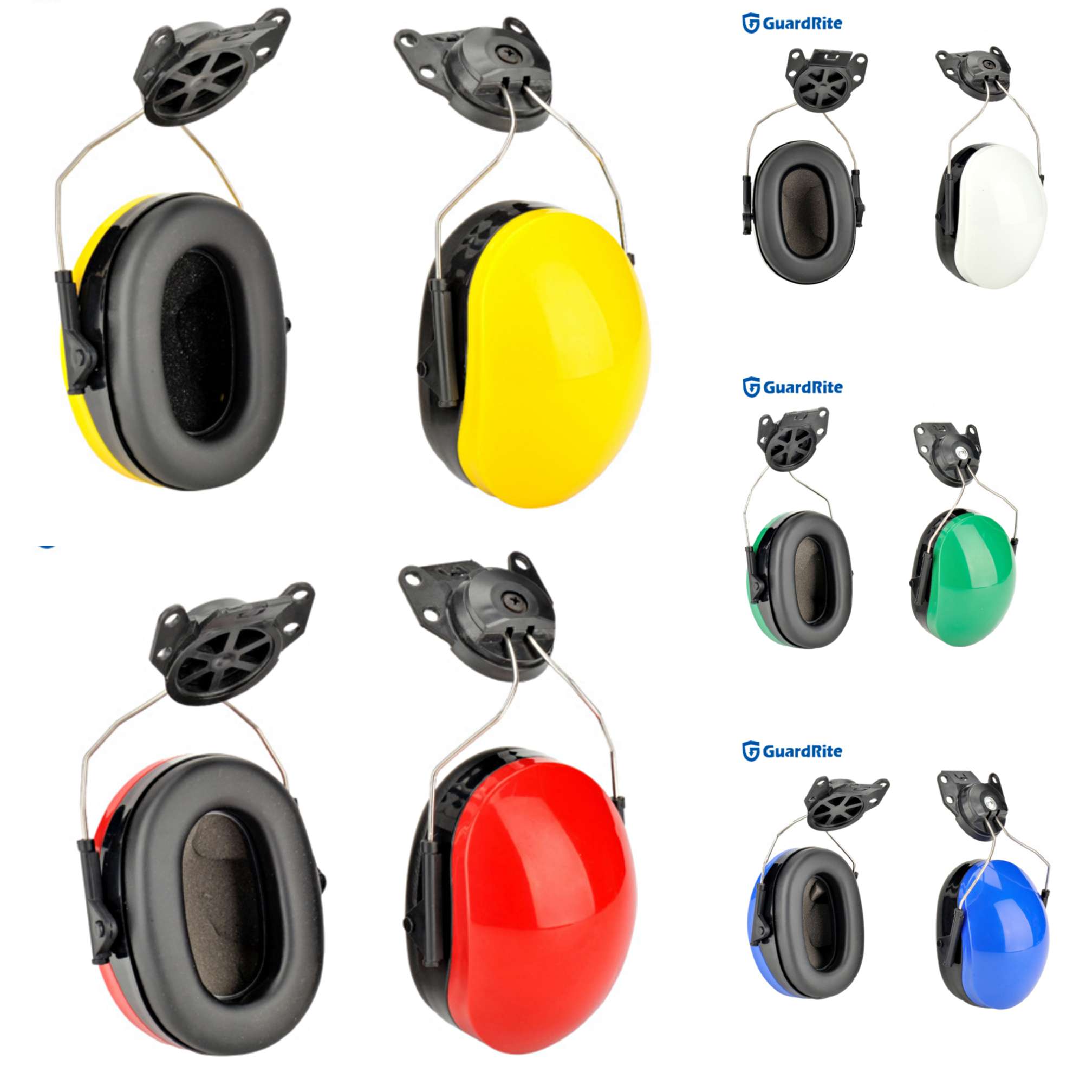 厂家直供 ABS防护耳罩 护听力降噪音 与安全帽配套使用详情图2