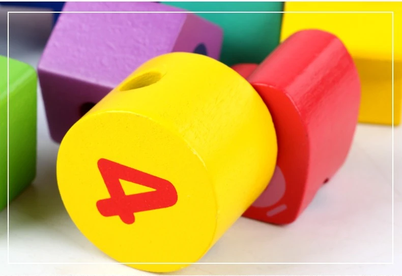 The wooden multi-functional intelligence box is highly entertaining and colorful. It can exercise babies' hand-eye coordination, visual ability, logical thinking ability, early education enlightenment training, and parent-child games detail image 12