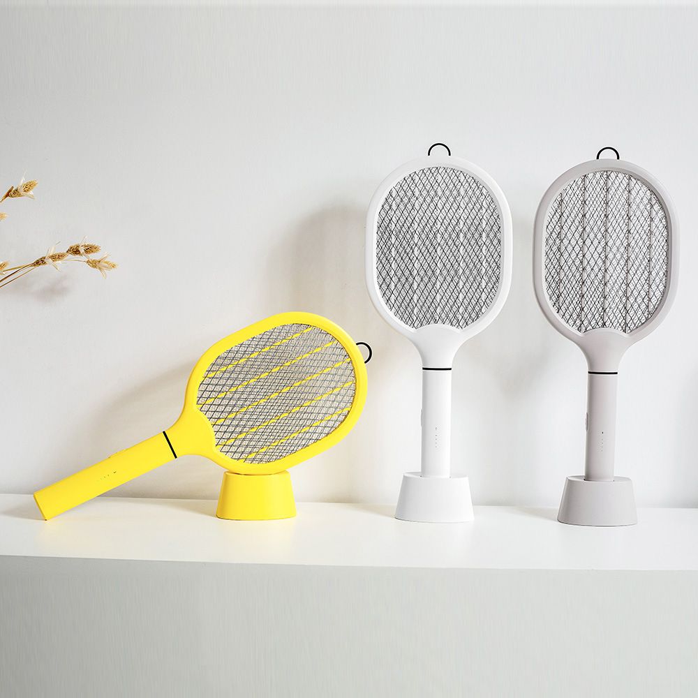 P2 mosquito swatter with mosquito trap lamp, automatic mosquito swatter, large-capacity battery, dual safety switch setting