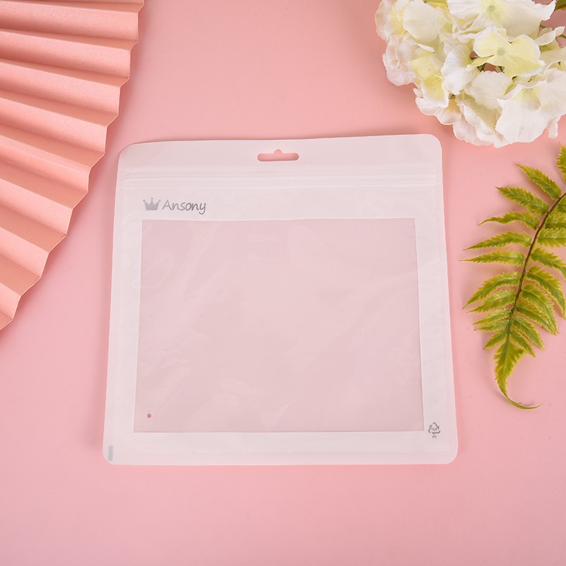 General packaging bags, zipper bags, semi-open Windows, color-printed, factory direct sales and customization detail image 1