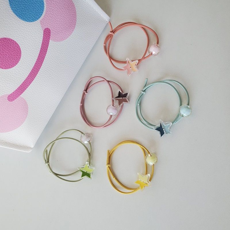 Yiwu's best-selling InS-style Korean-style hair bands and hair accessories for girls and children are sold directly by the manufacturer. A set of 6 pieces Specification image