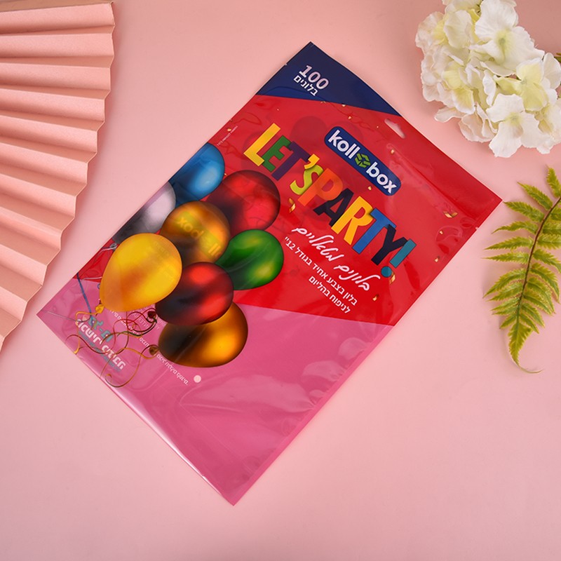 Creative balloon packaging bags, semi-transparent composite bags, three-side sealed heat-sealable styles, for reference only, direct supply from the manufacturer detail image 5
