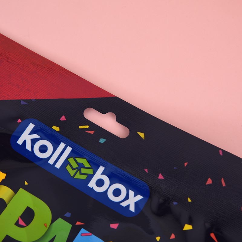 The semi-transparent composite bag with three-side seal and heat-sealable style for creative balloons is for reference only and can be customized by the manufacturer detail image 4