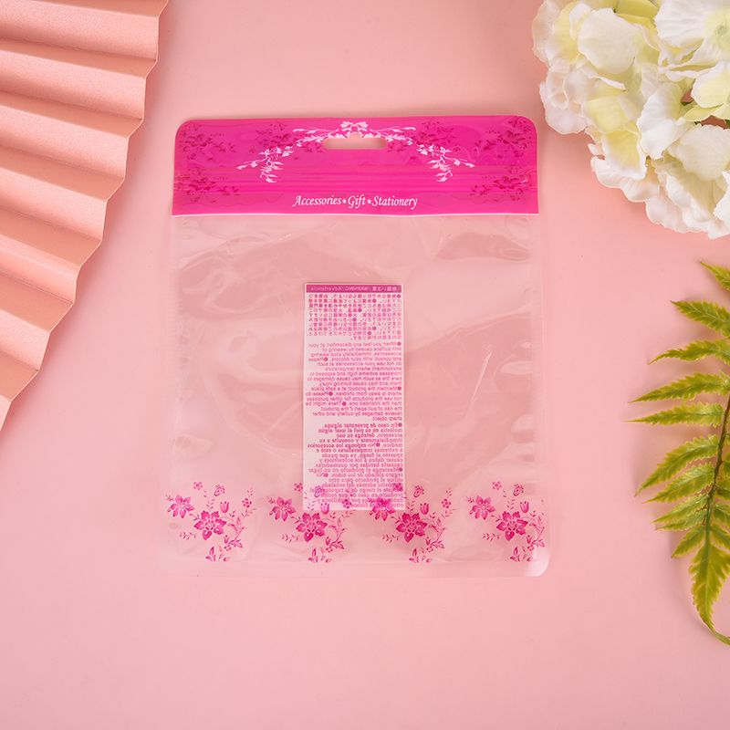 Creative stationery packaging, self-sealing zipper bags, reusable, factory direct supply, style reference, customizable details Picture