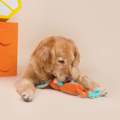 Pet toy manufacturers new bite interactive dog toys cuddle animal doll plush dog toys wholesale Specification drawing
